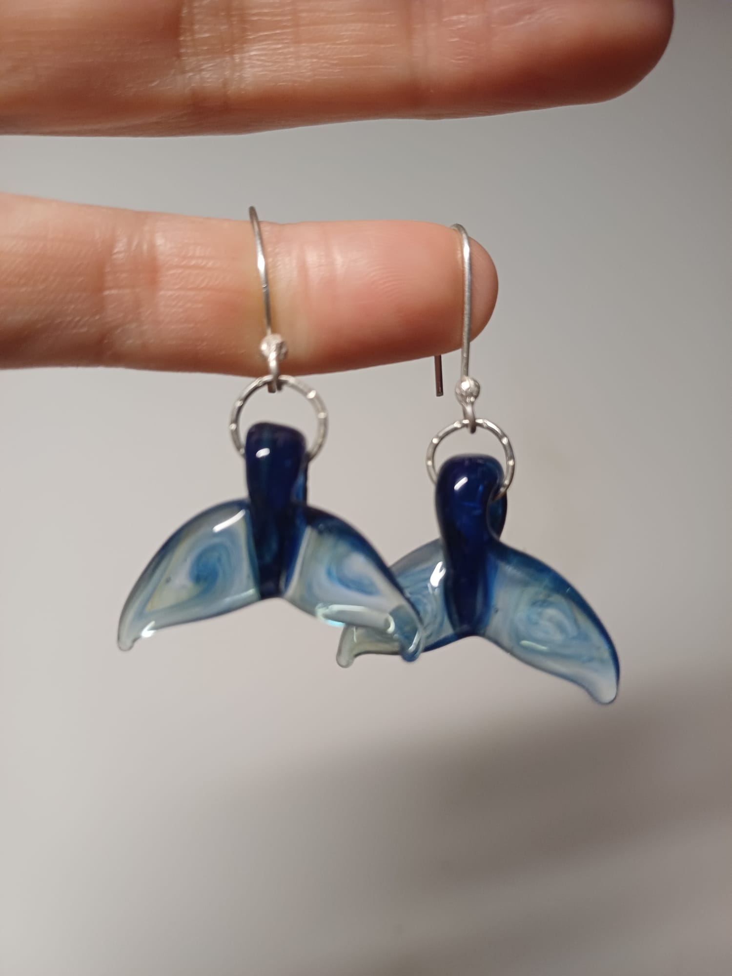 Dolphin Tail Earrings